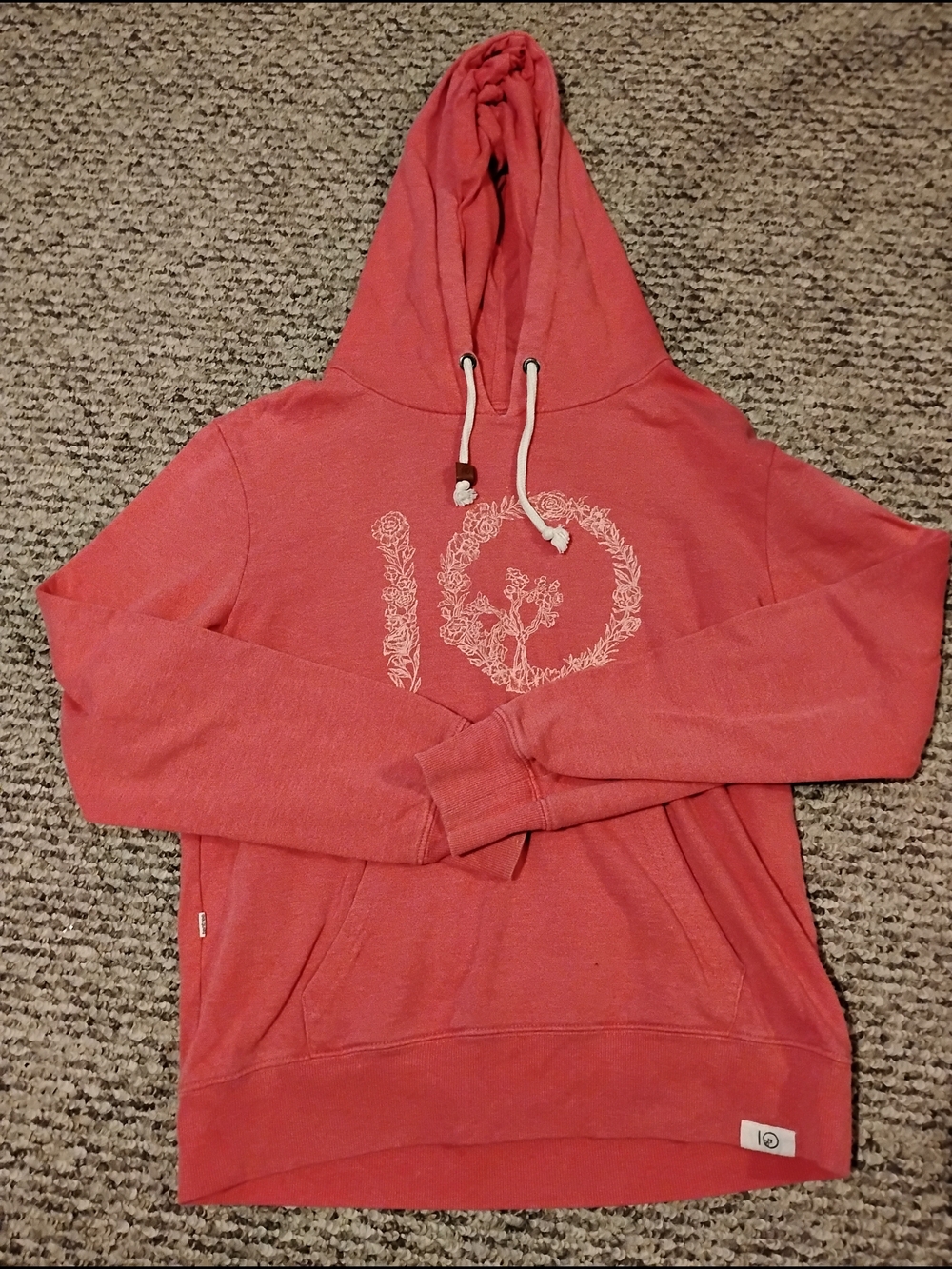 tentree Women's Coral Hooded Pullover Sweatshirt - Casual Soft Hoodie